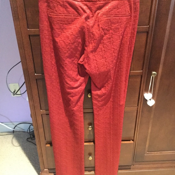 Elie Tahari red Estelle pants size 4 - Picture 3 of 3